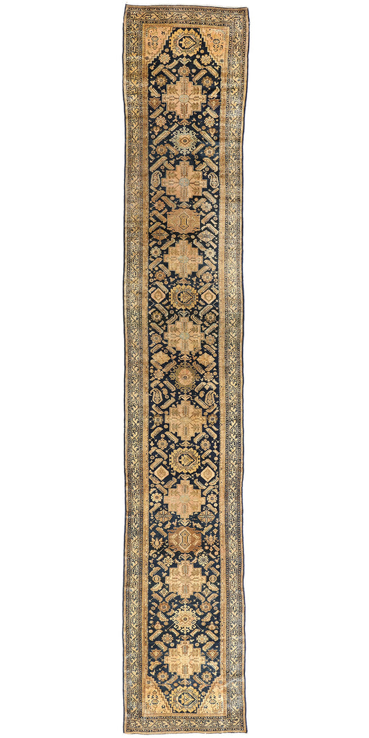 3 x 20 Antique Persian Malayer Rug 90038