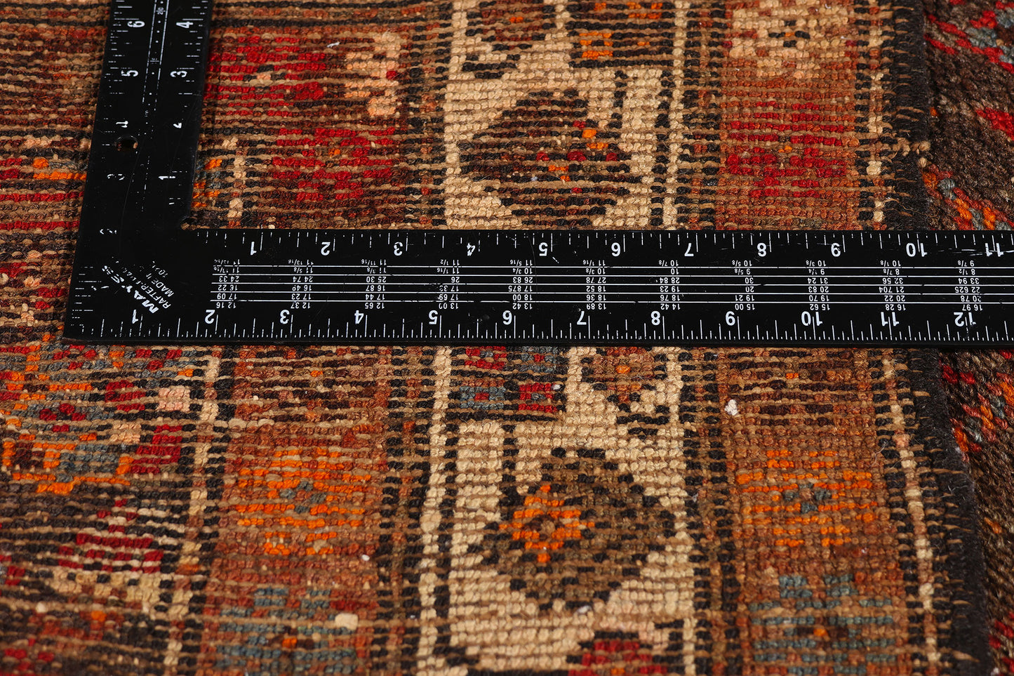 3 x 6 Earth-Tone Antique Persian Malayer Rug 79308