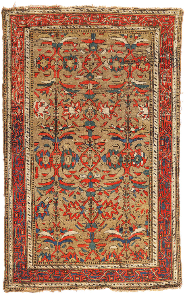 4 x 7 Antique Persian Malayer Rug 79214