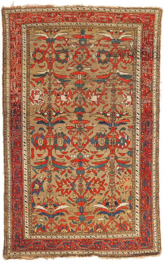4 x 7 Antique Persian Malayer Rug 79214