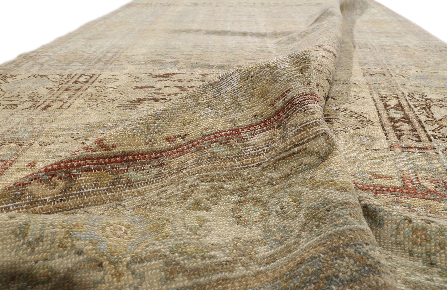5 x 11 Antique Persian Malayer Rug 53991