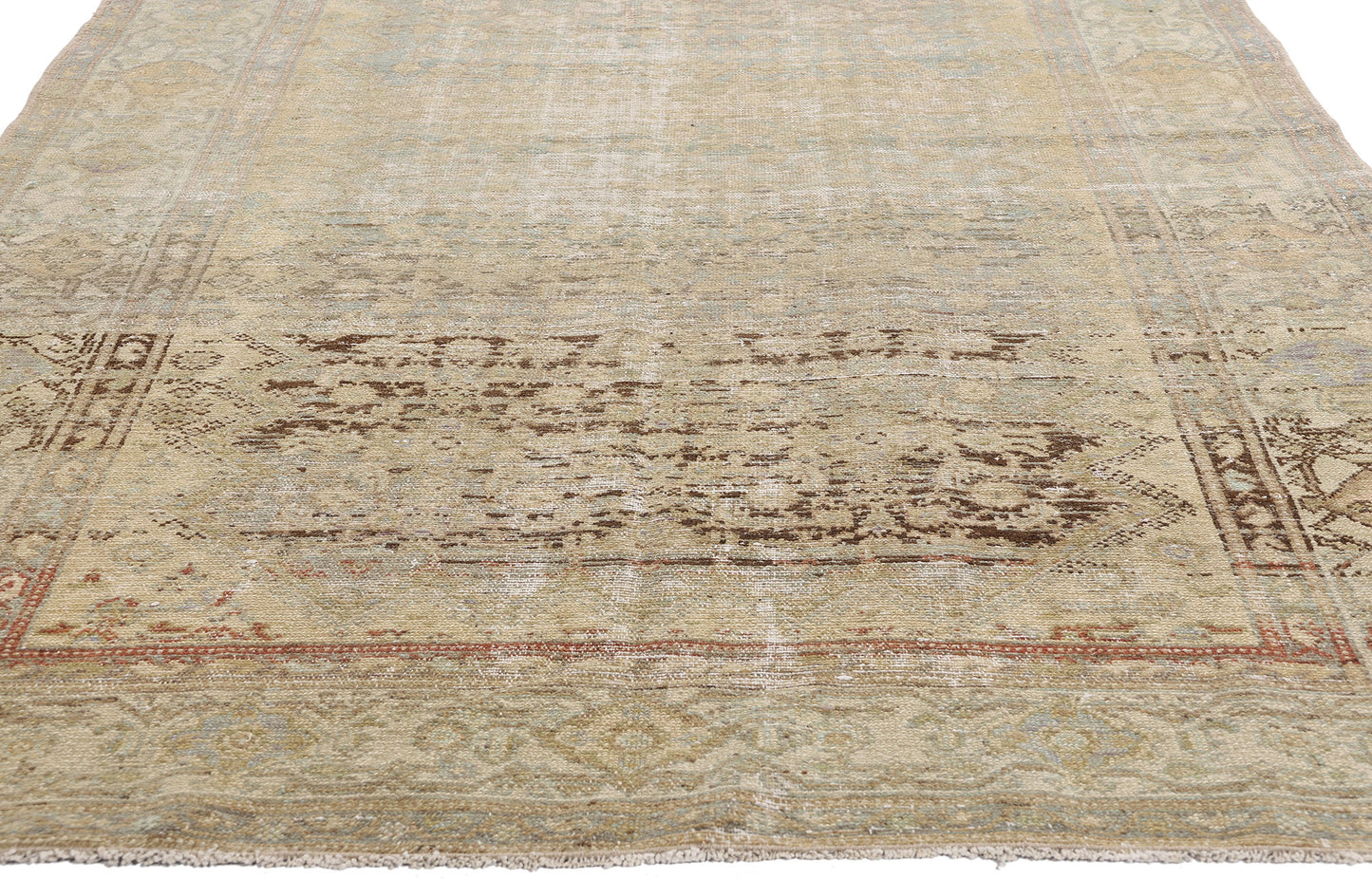 5 x 11 Antique Persian Malayer Rug 53991