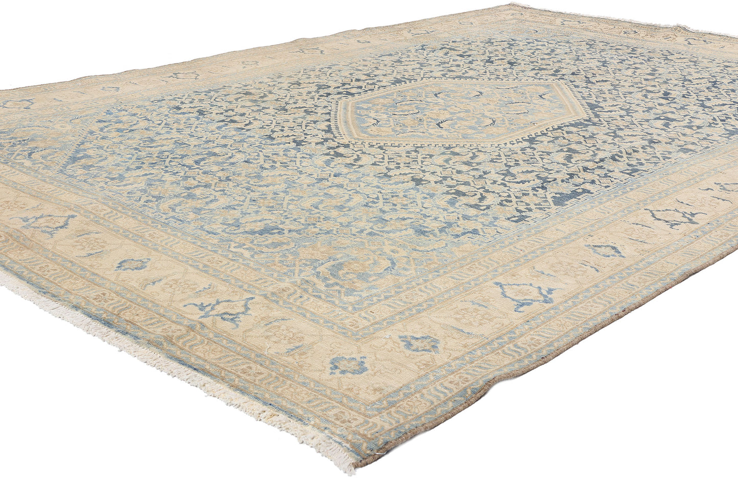 7 x 10 Antique Persian Malayer Rug 61305