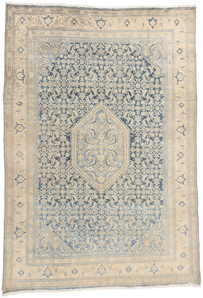 7 x 10 Antique Persian Malayer Rug 61305