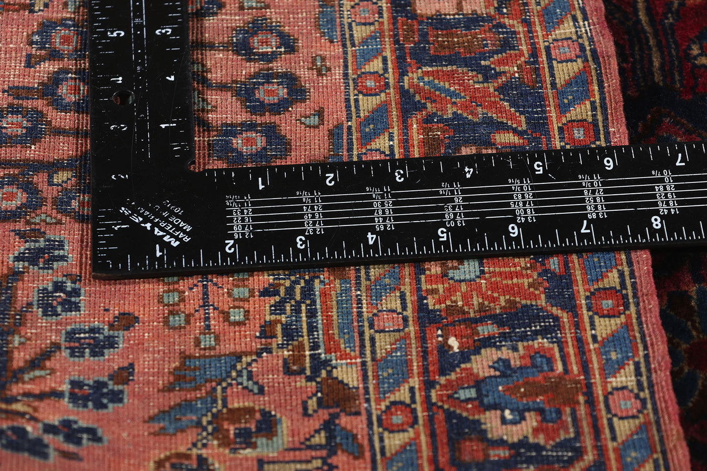3 x 5 Antique Persian Sarouk Rug 79012