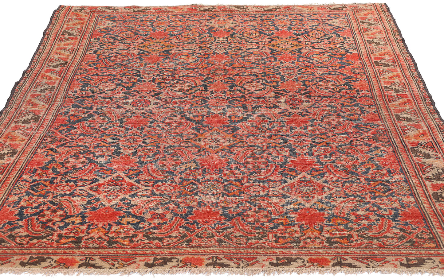 4 x 6 Antique Persian Malayer Rug 78970