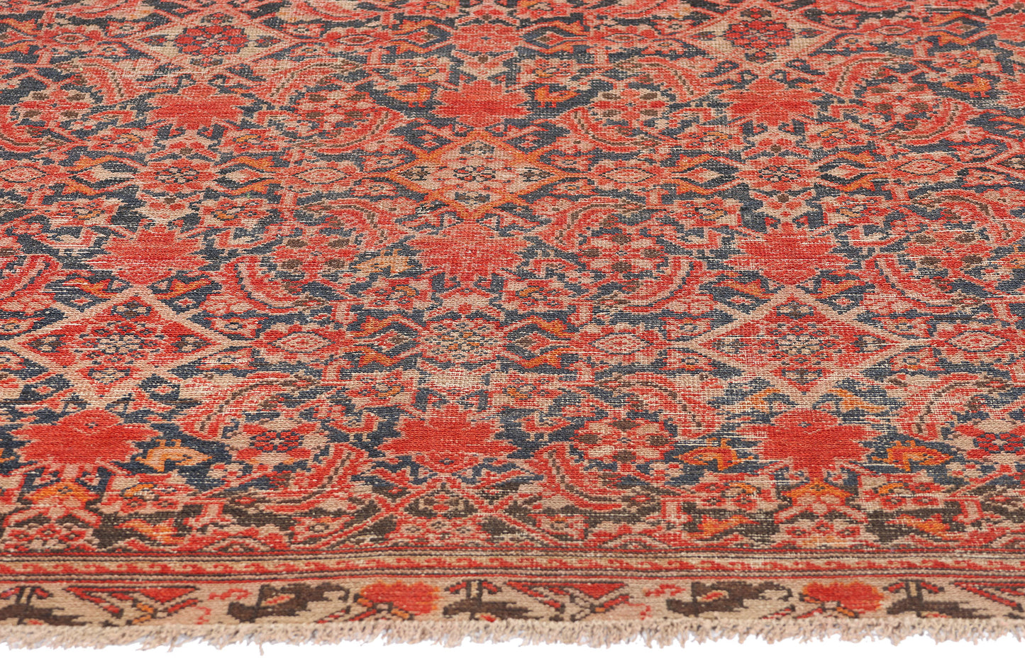 4 x 6 Antique Persian Malayer Rug 78970