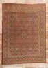 9 x 12 Antique Persian Mahi Tabriz Rug 78931
