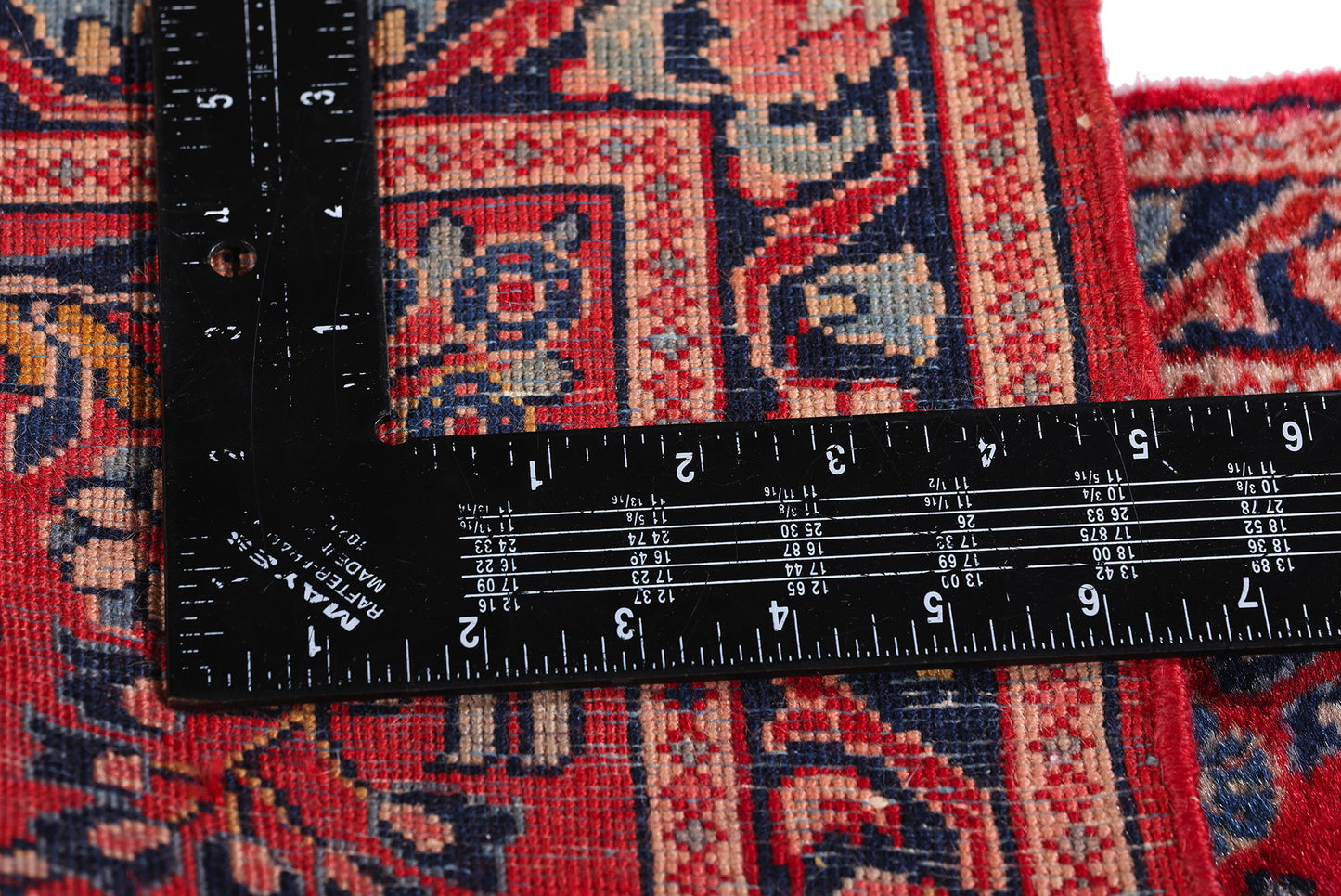 2 x 3 Red Antique Persian Sarouk Rug 79296