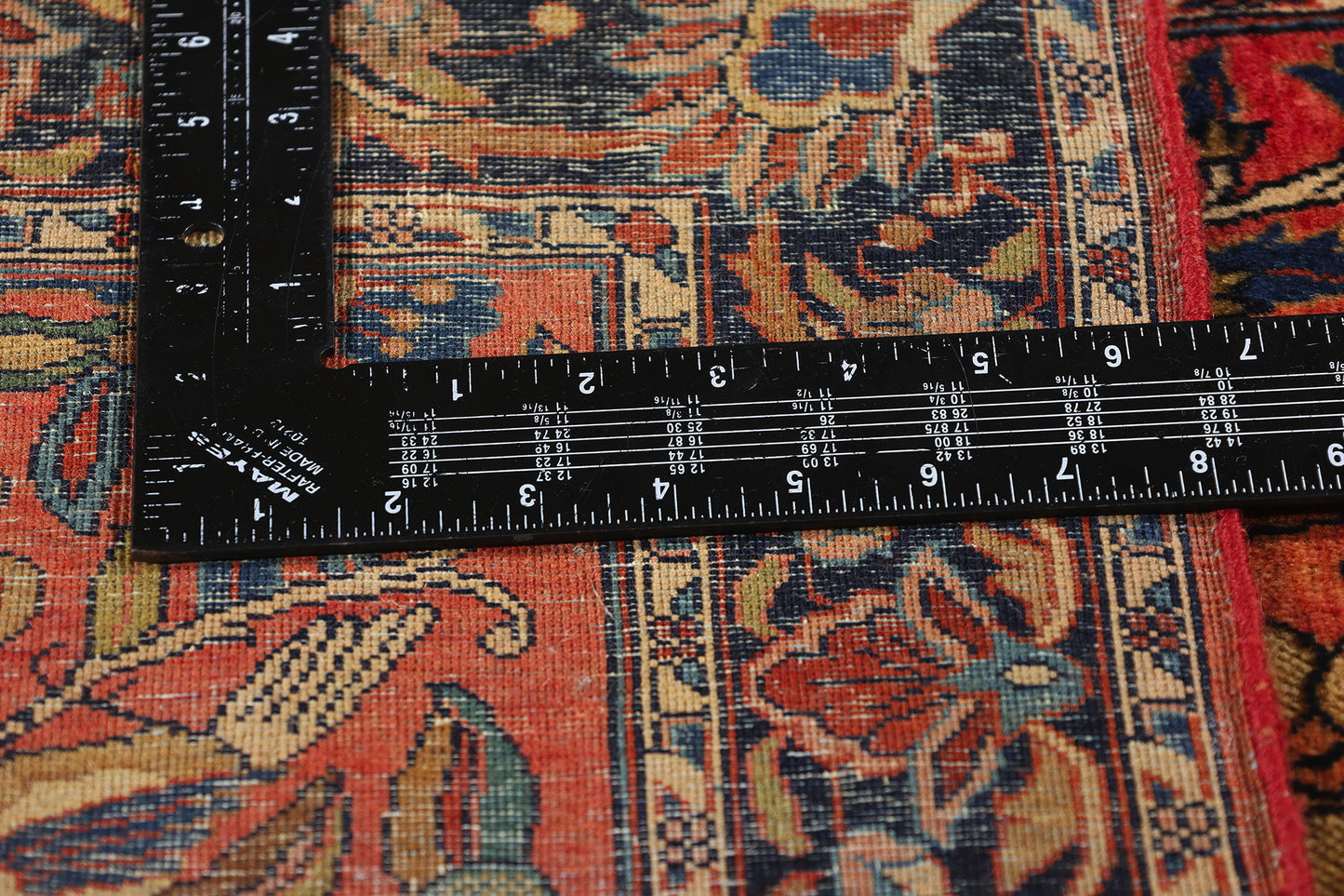 3 x 5 Antique Persian Sarouk Pictorial Rug 79081