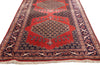 4 x 13 Antique Red Persian Senneh Rug 90030