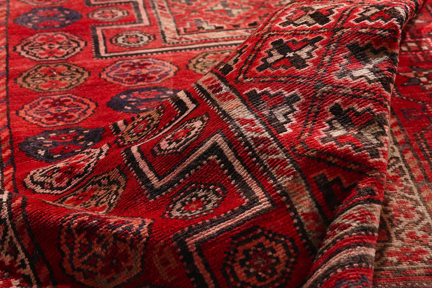 6 x 10 Red Antique Persian Shiraz Rug 61426