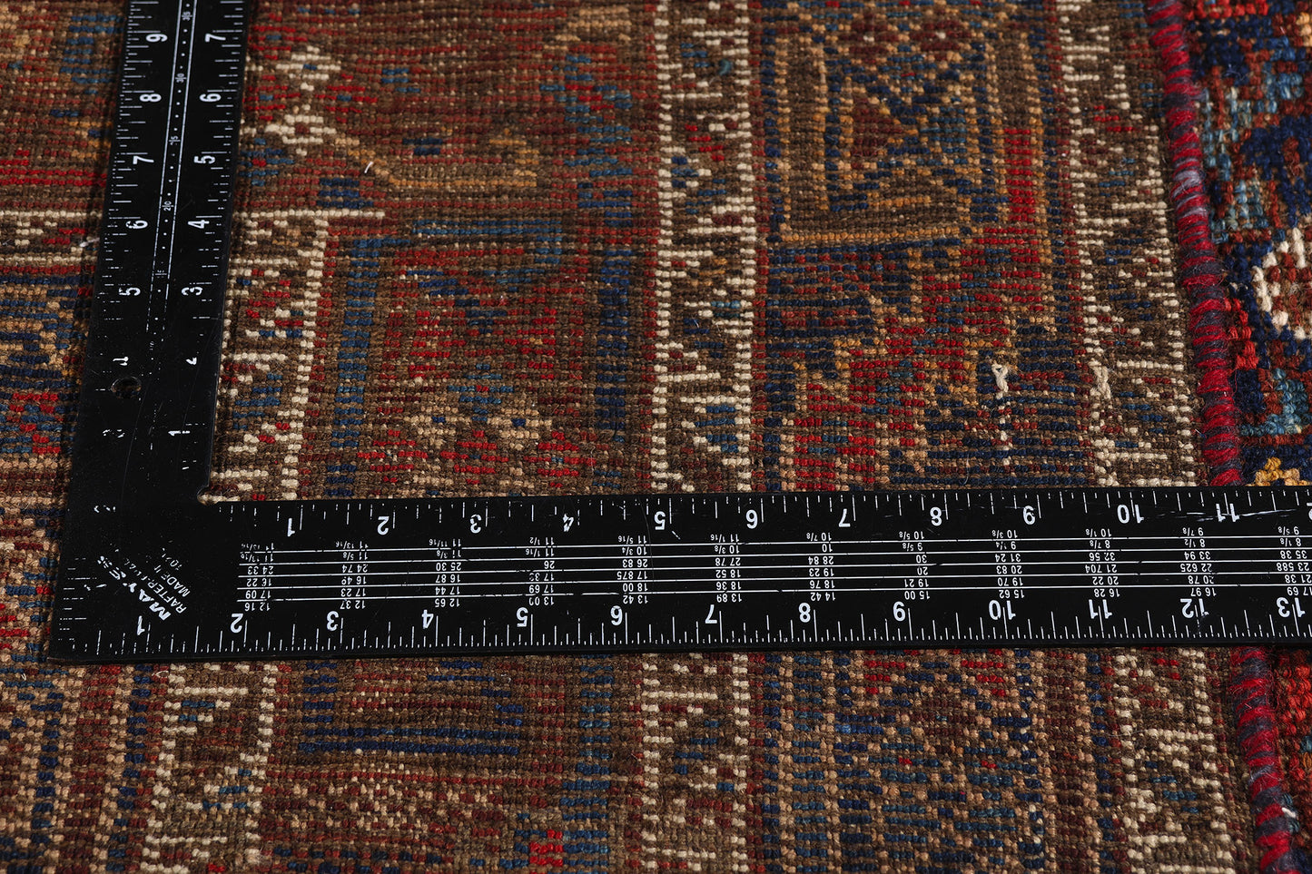 7 x 11 Navy Blue Antique Persian Shiraz Rug 61427