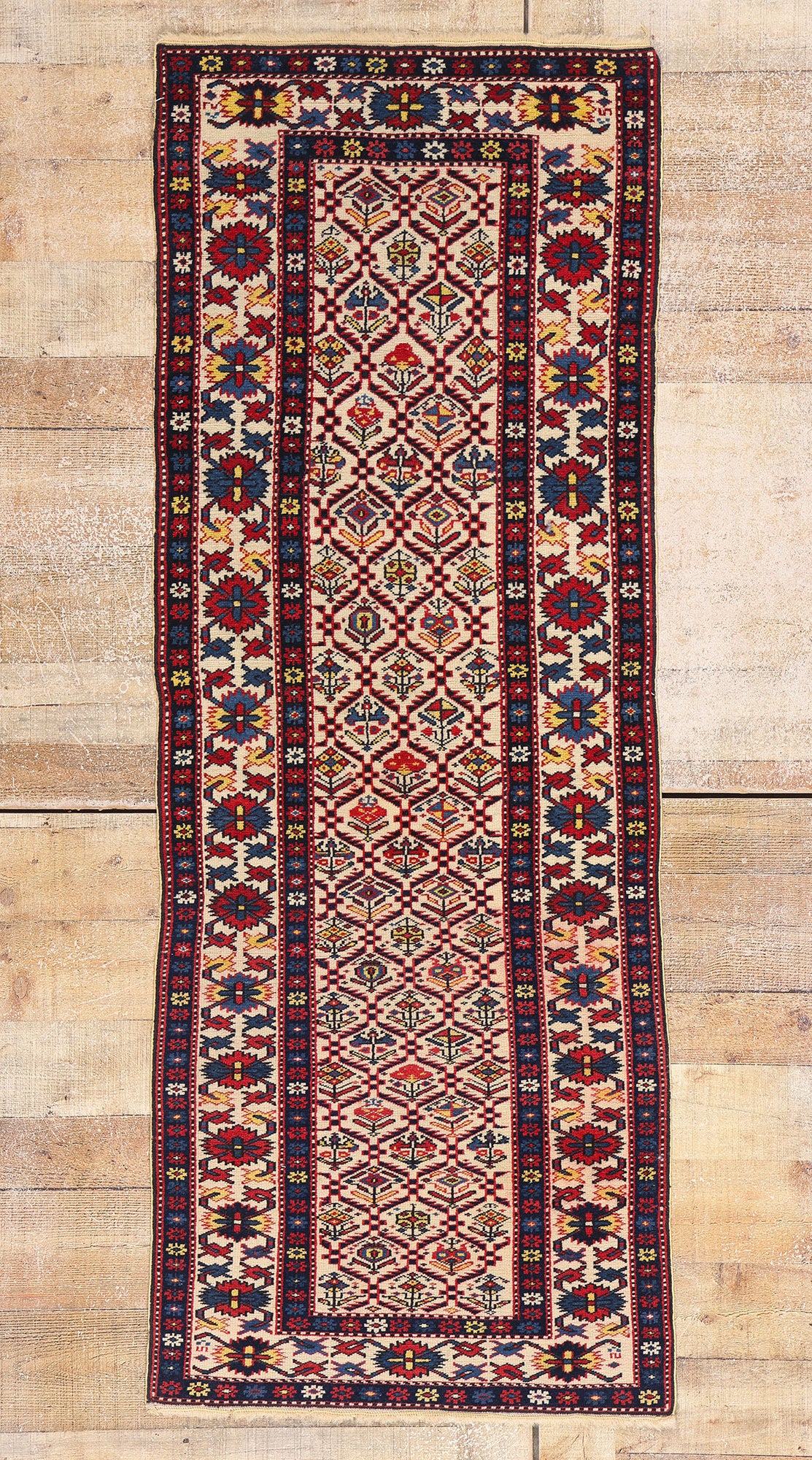 2 x 6 Antique Caucasian Shirvan Rug 79191