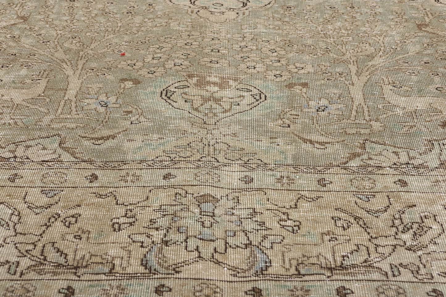 10 x 12 Antique Persian Tabriz Rug 61378