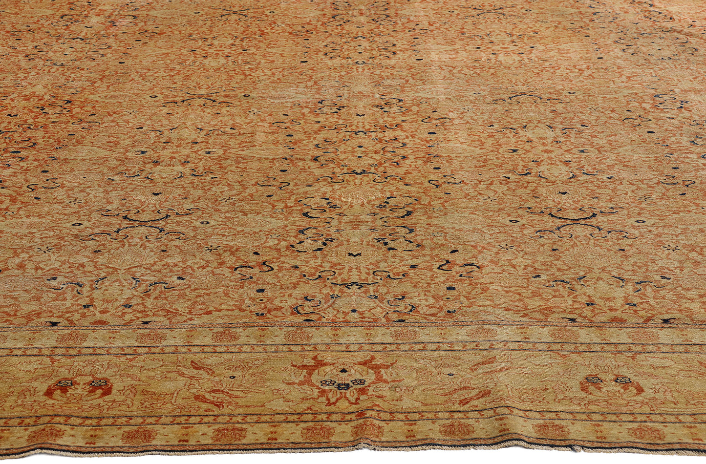 11 x 16 Haji Jalili Antique Persian Tabriz Rug 79233