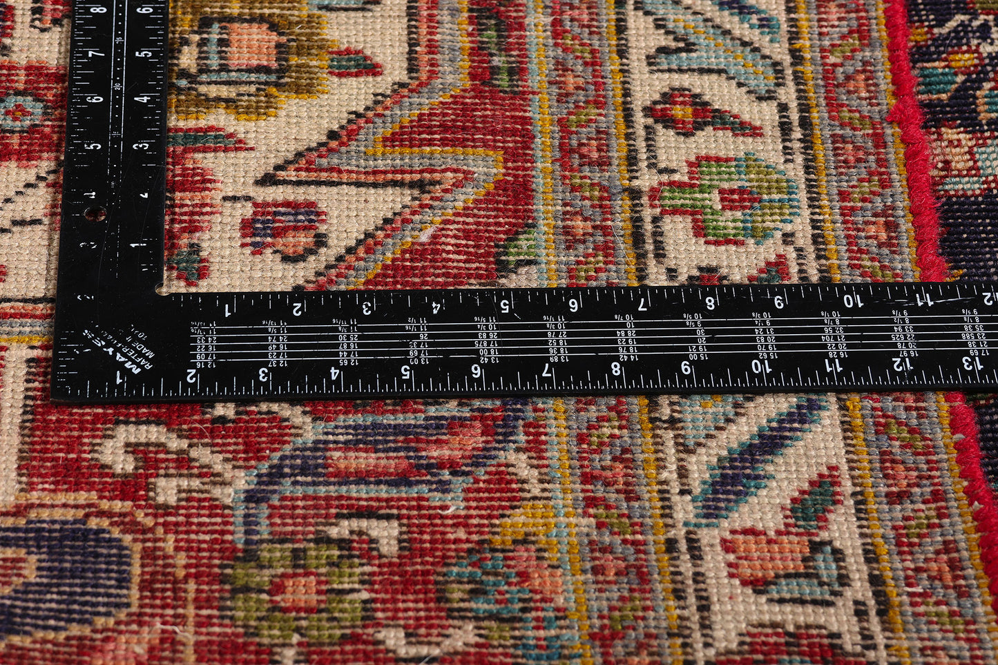 7 x 9 Antique Persian Tabriz Rug 79262
