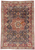 7 x 9 Antique Persian Tabriz Rug 79262