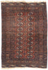 4 x 5 Antique Persian Turkoman Rug 79172