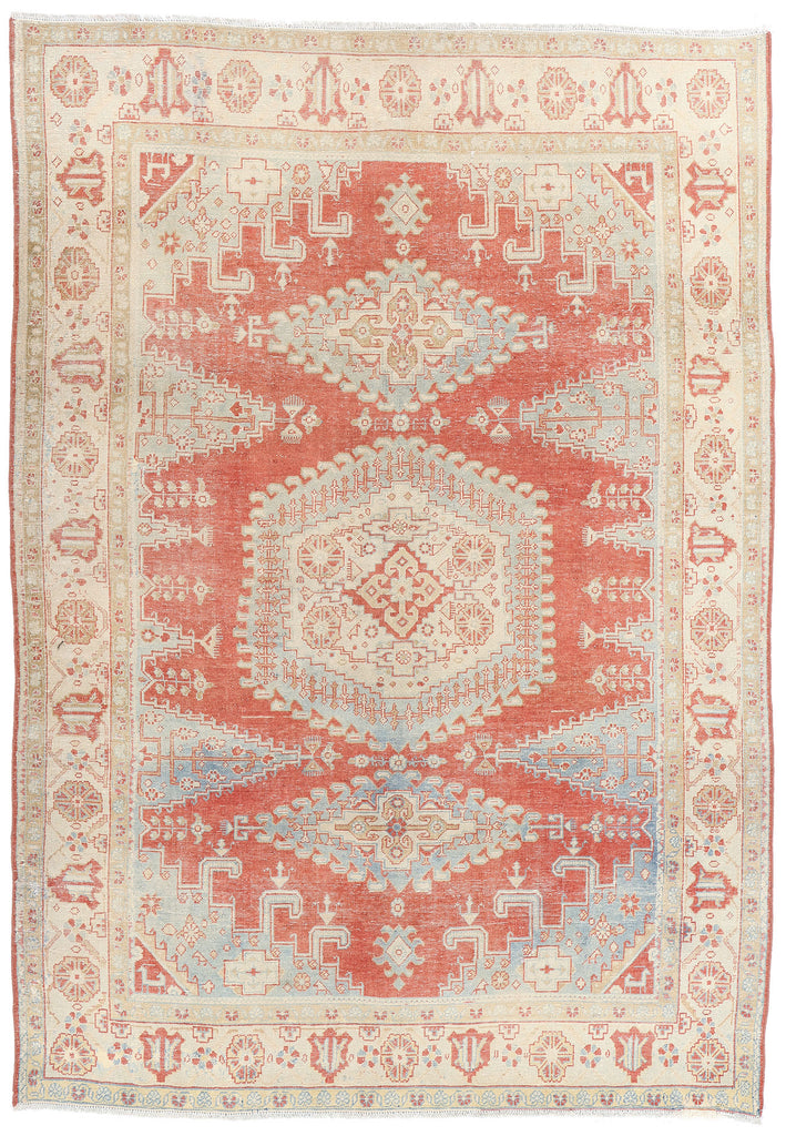 7 x 10 Antique Persian Viss Rug 61312