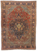 9 x 12 Antique Persian Farahan Rug 79211