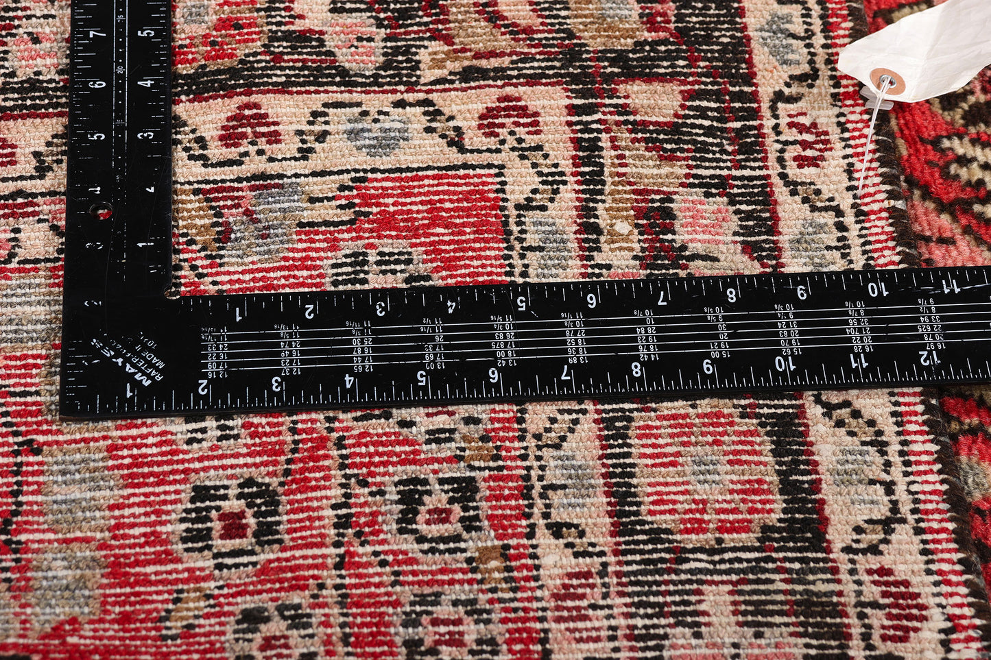 3 x 21 Antique Persian Dergazine Hamadan Rug 90037