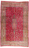 12 x 18 Antique Red Persian Kerman Rug 79162