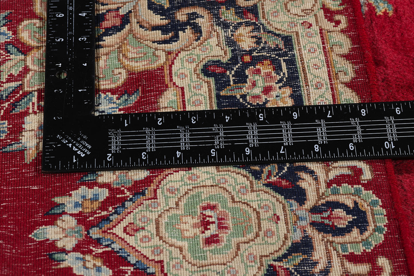 3 x 16 Antique Red Persian Kerman Rug 90032