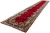 3 x 16 Antique Red Persian Kerman Rug 90032