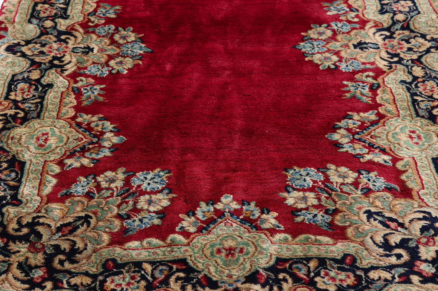 3 x 16 Antique Red Persian Kerman Rug 90032