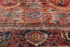14 x 17 Antique Red Persian Mahal Rug 79269