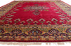 13 x 17 Antique Red Persian Mashhad Rug 79183