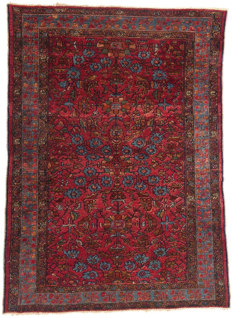 5 x 7 Antique Persian Lilihan Rug 79090