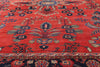 6 x 10 Antique Red Persian Mohajeran Sarouk Rug 79184