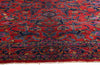 9 x 11 Antique Red Persian Mohajeran Sarouk Rug 79263