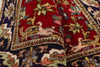 3 x 13 Antique Red Persian Tabriz Rug 90034