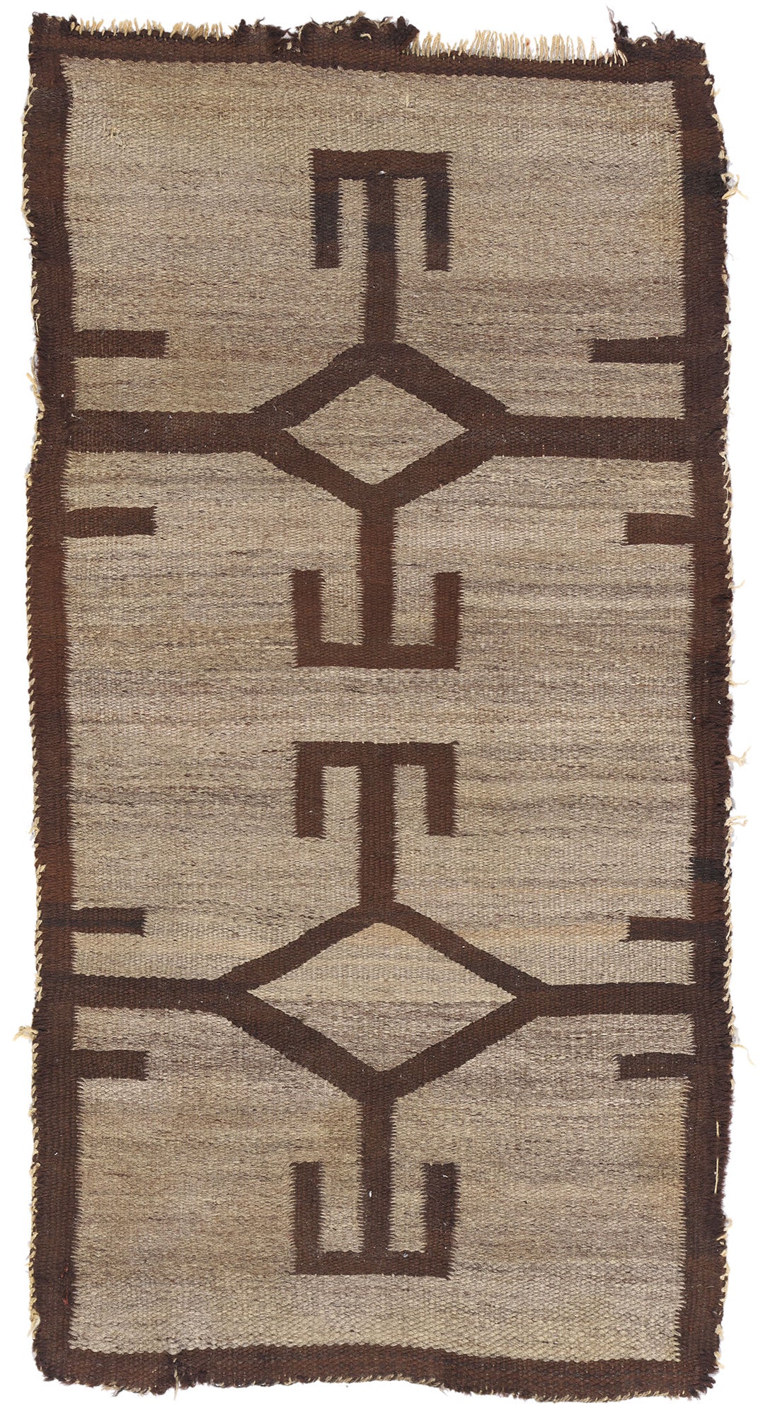 2 x 3 Antique Transitional Navajo Rug 79216