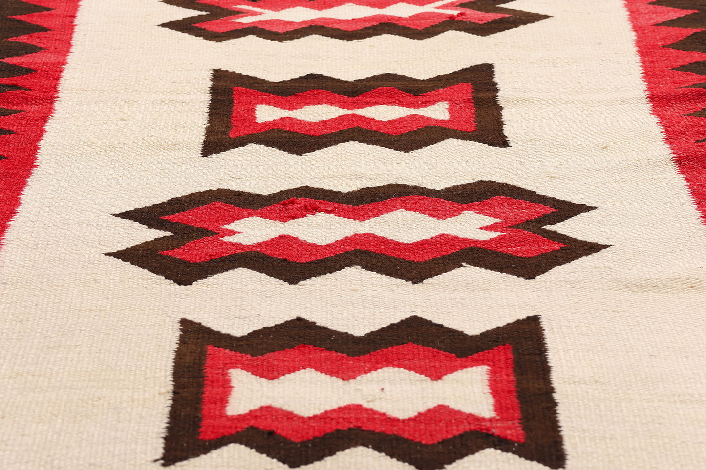3 x 5 Antique Ganado Navajo Rug 79286