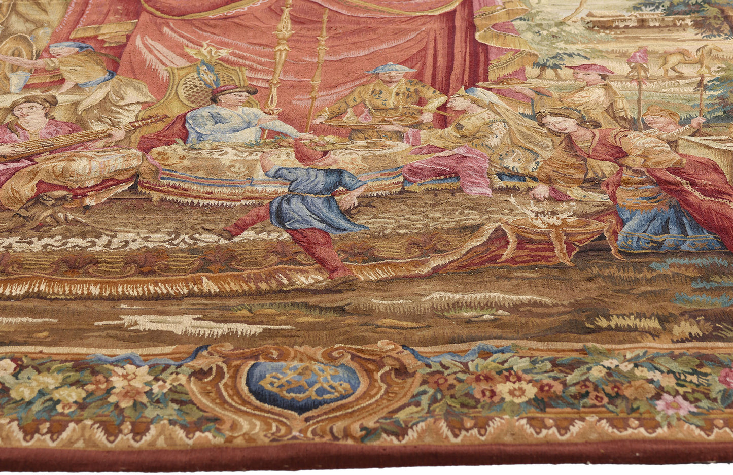 5 x 7 - Multicolor Chinese Tapestry Rug - 73699