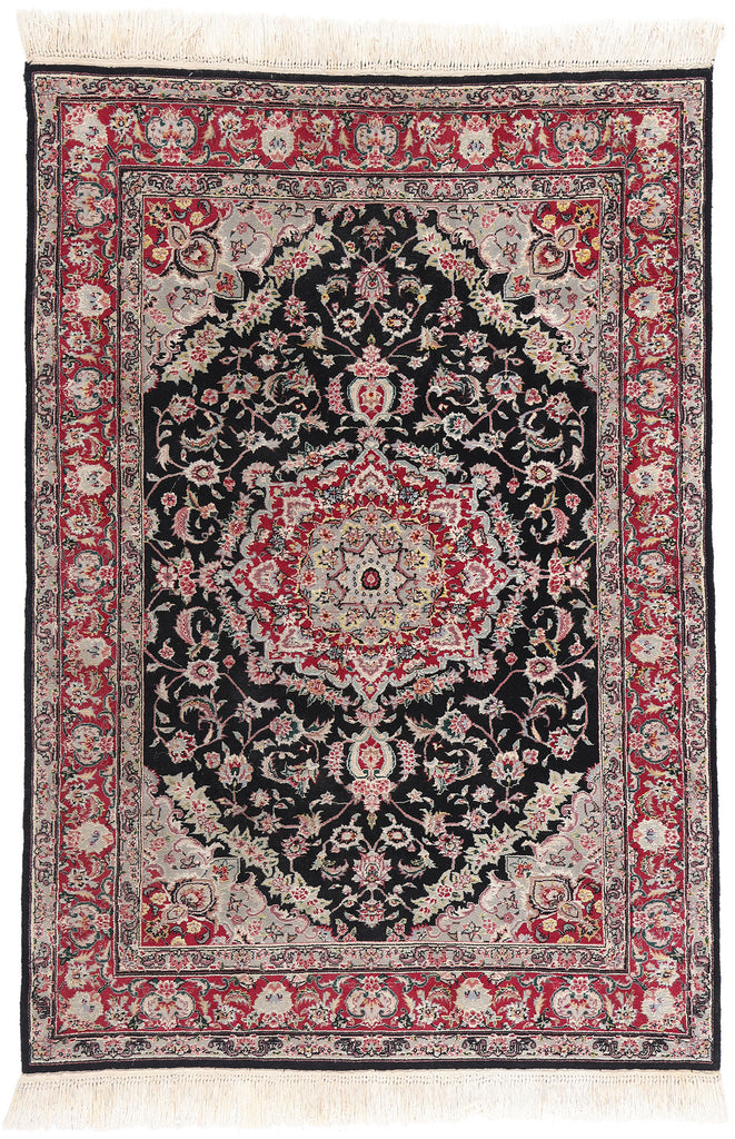 4 x 6 Vintage Chinese Tabriz Rug 79116