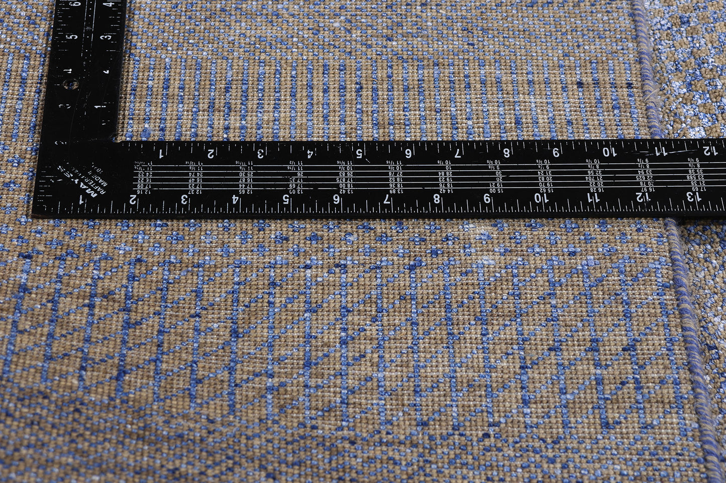 9 x 12 Gray Transitional Wool and Silk Rug 30332