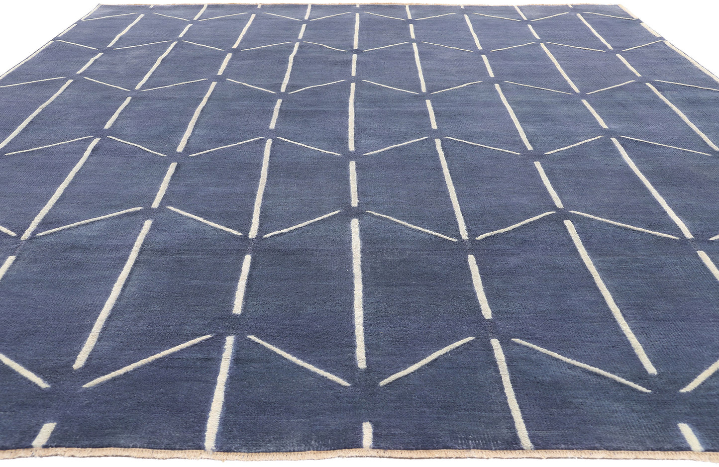9 x 12 Modern Geometric High-Low Rug 31187