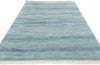 4 x 8 Tranquil Tides Modern Blue Moroccan Rug 31308