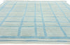 8 x 10 Cubist Azure Grid Modern Moroccan Rug 31245