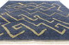 8 x 10 Azure Cascade Modern Blue Moroccan Rug 31207