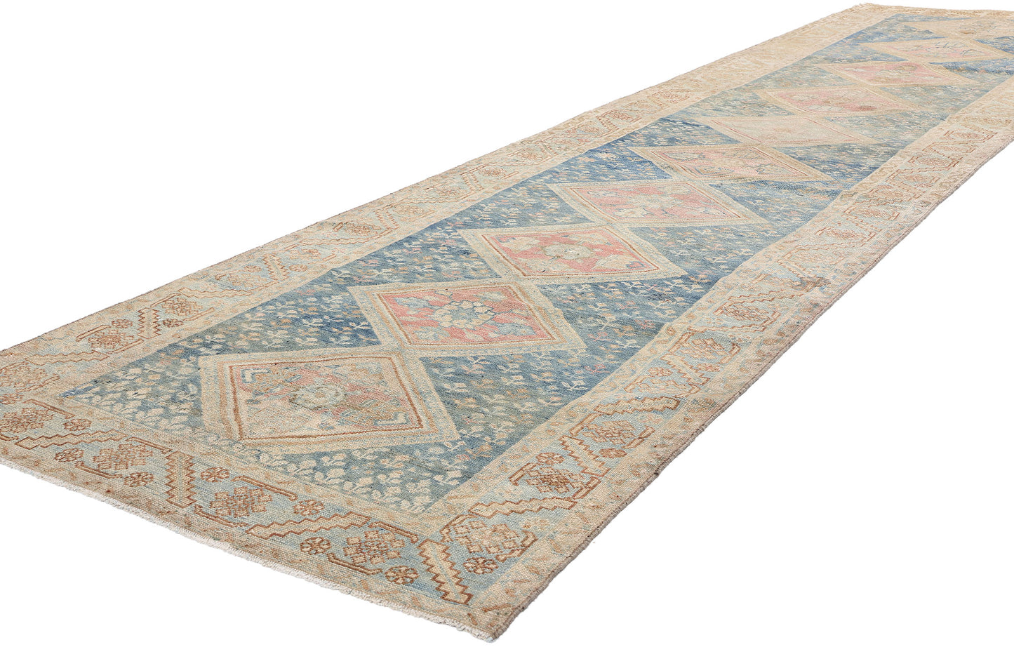 3 x 14 Antique Persian Malayer Rug 61340