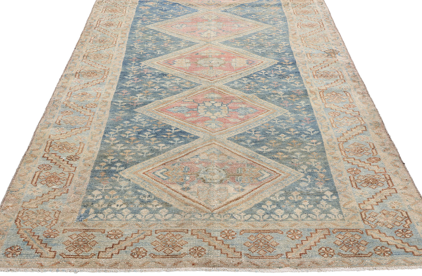 3 x 14 Antique Persian Malayer Rug 61340