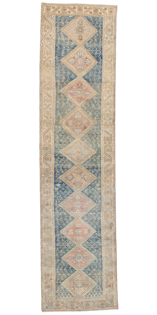 3 x 14 Antique Persian Malayer Rug 61340