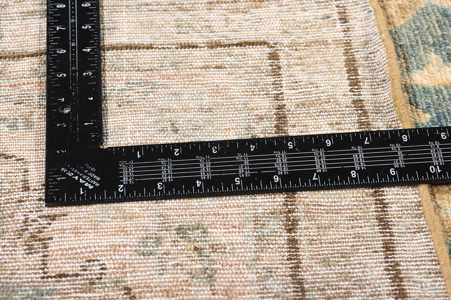 3 x 15 Antique Blue Persian Malayer Rug 61328