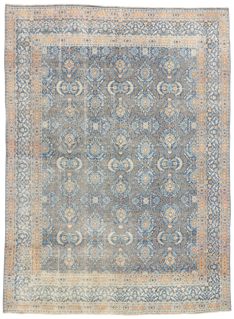 9 x 13 Vintage Blue Persian Mood Rug 61380